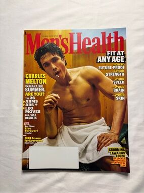 Men’s Health Charles Mendoza “Is Ready for Summer” Issue Spring 2026 Magazine